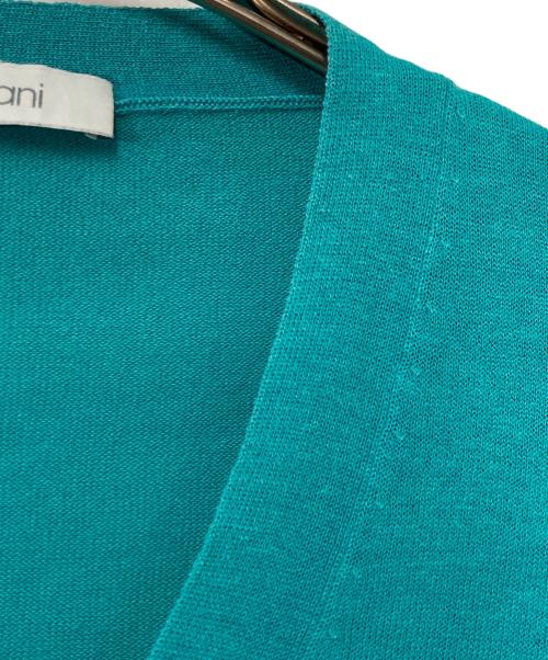 Cruciani（クルチアーニ）CRUCIANI (クルチアーニ) Vネックニット グリーン サイズ:40の古着・服飾アイテム