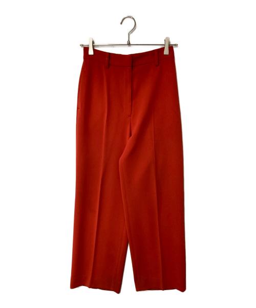 H BEAUTY&YOUTH（エイチ ビューティー&ユース）H BEAUTY&YOUTH (エイチ ビューティー&ユース) DOUBLE CLOTH WIDE TAPERED PANTS オレンジ サイズ:Sの古着・服飾アイテム