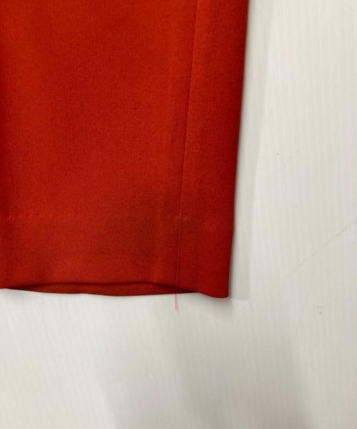 H BEAUTY&YOUTH（エイチ ビューティー&ユース）H BEAUTY&YOUTH (エイチ ビューティー&ユース) DOUBLE CLOTH WIDE TAPERED PANTS オレンジ サイズ:Sの古着・服飾アイテム