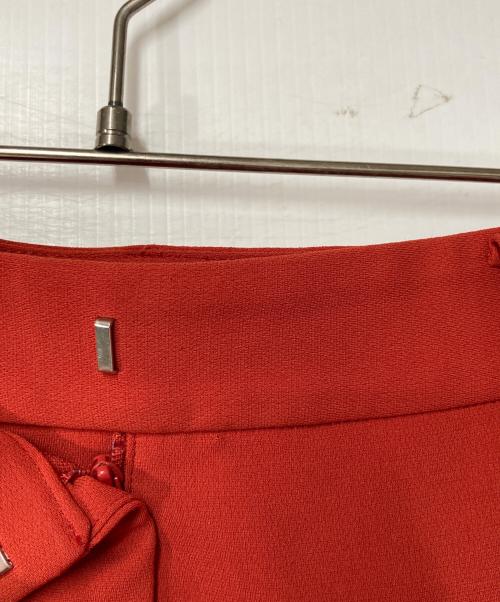 H BEAUTY&YOUTH（エイチ ビューティー&ユース）H BEAUTY&YOUTH (エイチ ビューティー&ユース) DOUBLE CLOTH WIDE TAPERED PANTS オレンジ サイズ:Sの古着・服飾アイテム