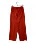 H BEAUTY&YOUTH (エイチ ビューティー&ユース) DOUBLE CLOTH WIDE TAPERED PANTS オレンジ サイズ:S：4000円