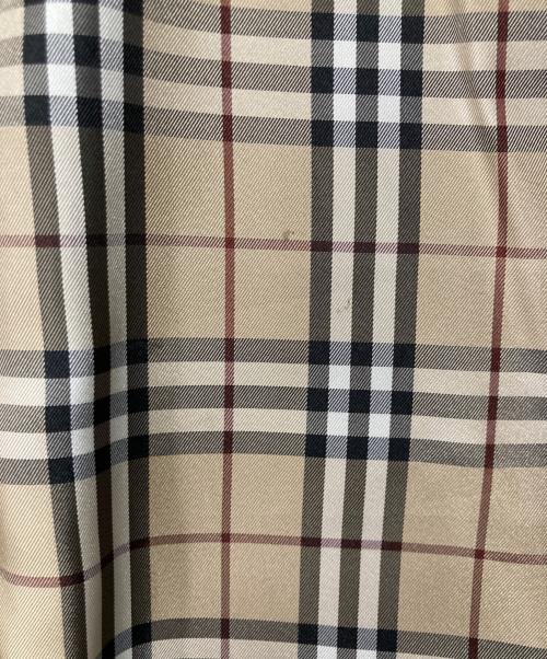 BURBERRY BLACK LABEL（バーバリーブラックレーベル）BURBERRY BLACK LABEL (バーバリーブラックレーベル) チンチラファー ラムレザーコート ブラック サイズ:Lの古着・服飾アイテム