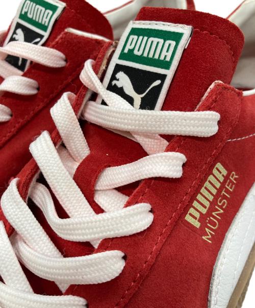 PUMA（プーマ）PUMA (プーマ) MUENSTER OG レッド サイズ:UK8.5/EUR42.5/US9.5/CM27.5の古着・服飾アイテム