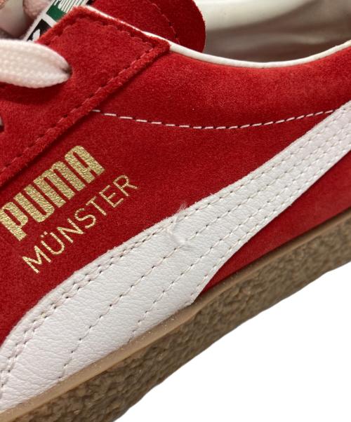 PUMA（プーマ）PUMA (プーマ) MUENSTER OG レッド サイズ:UK8.5/EUR42.5/US9.5/CM27.5の古着・服飾アイテム