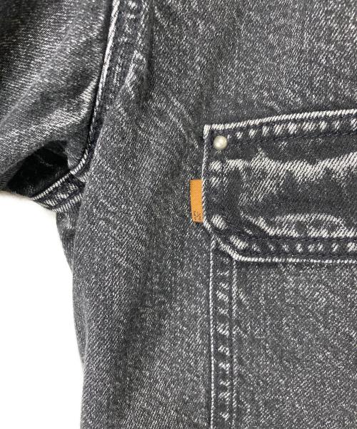 Spick and Span（スピック＆スパン）Spick and Span (スピック＆スパン) 51/2 1ST-LINE STUDS DENIM ジャケット ブラック サイズ:Freeの古着・服飾アイテム
