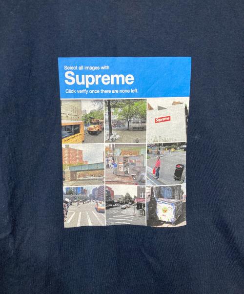 SUPREME（シュプリーム）Supreme (シュプリーム) VerifyTee ネイビー サイズ:Lの古着・服飾アイテム
