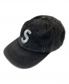 SUPREMEシュプリーム）の古着「Kelvar Denim S logo 6-Panel」｜グレー