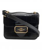 COACHコーチ）の古着「モーガン スクエア クロスボディ」｜ブラック