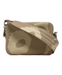 marimekko（マリメッコ）の古着「Toivio Unikko bag」｜ベージュ