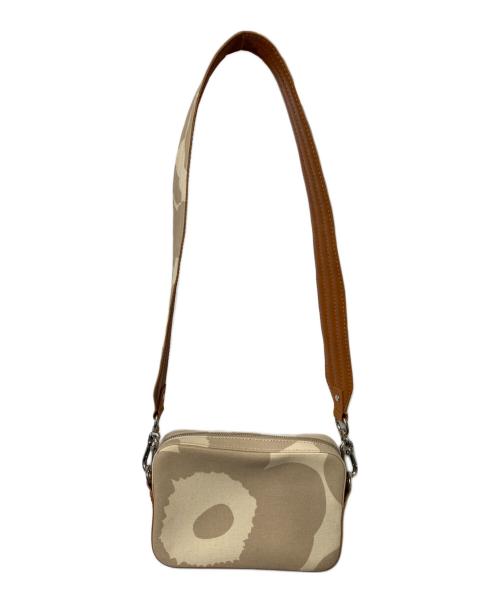marimekko（マリメッコ）marimekko (マリメッコ) Toivio Unikko bag ベージュの古着・服飾アイテム