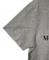 中古・古着 MAISON KITSUNE (メゾンキツネ) 刺繍Tシャツ グレー サイズ:XS：6000円