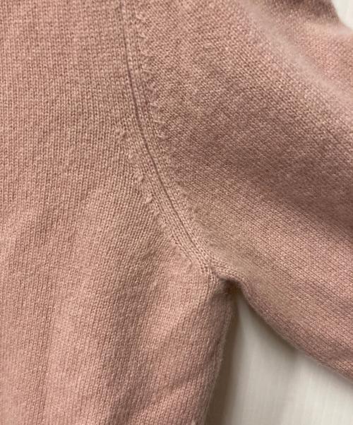 PRADA（プラダ）PRADA (プラダ) カシミヤニットカーディガン ピンク サイズ:40の古着・服飾アイテム