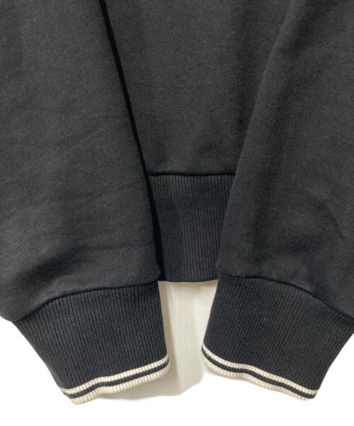 FRED PERRY（フレッドペリー）FRED PERRY (フレッドペリー) クルーネックスウェット ブラック サイズ:Ｍの古着・服飾アイテム