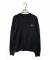 FRED PERRY（フレッドペリー）の古着「クルーネックスウェット」｜ブラック