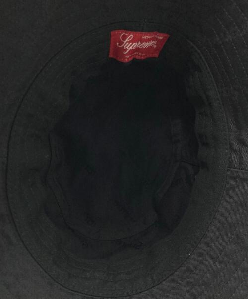SUPREME（シュプリーム）SUPREME (シュプリーム) バケットハット ブラックの古着・服飾アイテム