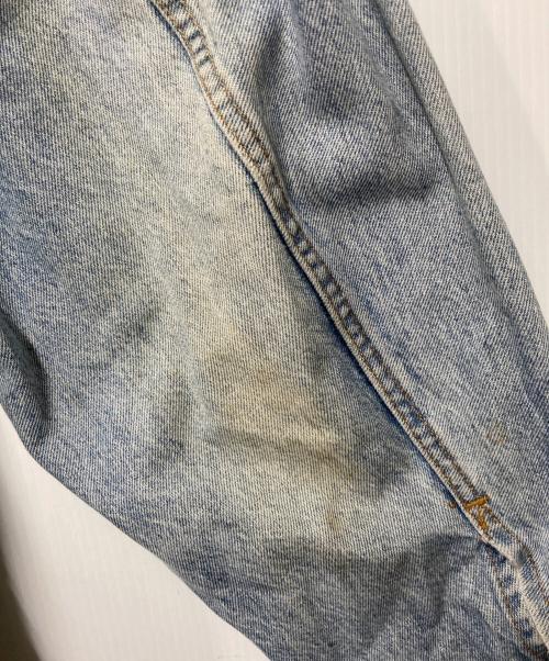 LEVI'S（リーバイス）LEVI'S (リーバイス) 襟レザー デニムジャケット インディゴ サイズ:XLの古着・服飾アイテム