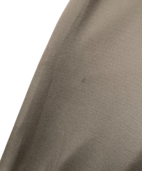 Diagram（ダイアグラム）Diagram (ダイアグラム) フリルチュールサテンキャミワンピース ブラウン サイズ:36の古着・服飾アイテム