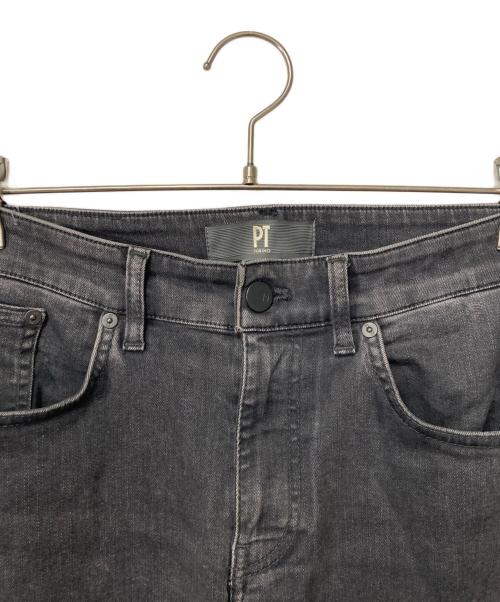PT TORINO（ピーティートリノ）PT TORINO (ピーティートリノ) デニムパンツ ブラック サイズ:33の古着・服飾アイテム