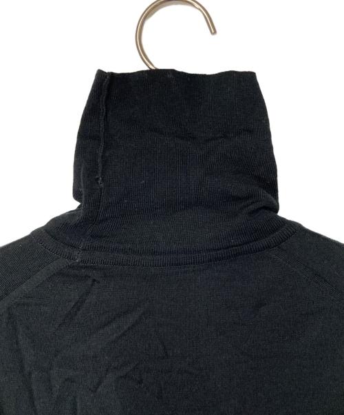 JOHN SMEDLEY（ジョンスメドレー）JOHN SMEDLEY (ジョンスメドレー) ハイネックニット ブラック サイズ:-の古着・服飾アイテム