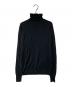 JOHN SMEDLEY（ジョンスメドレー）の古着「ハイネックニット」｜ブラック