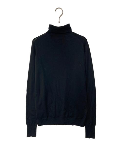JOHN SMEDLEY（ジョンスメドレー）JOHN SMEDLEY (ジョンスメドレー) ハイネックニット ブラック サイズ:Ｍの古着・服飾アイテム