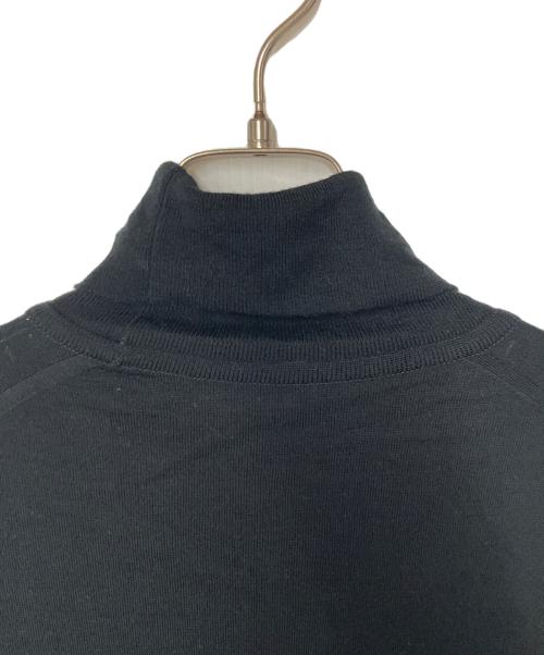 JOHN SMEDLEY（ジョンスメドレー）JOHN SMEDLEY (ジョンスメドレー) ハイネックニット ブラック サイズ:Ｍの古着・服飾アイテム