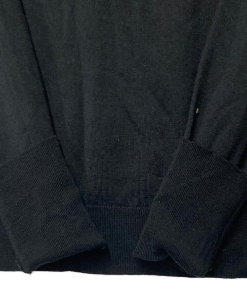 JOHN SMEDLEY（ジョンスメドレー）JOHN SMEDLEY (ジョンスメドレー) ハイネックニット ブラック サイズ:Ｍの古着・服飾アイテム