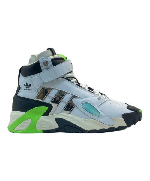 adidas（アディダス）adidas (アディダス) SANKUANZ (サンクアンズ) STREETBALL FORUM ホワイト×ブラック サイズ:US9.5/UK9/FR431/3 /JP27.5/CHN265 未使用品の古着・服飾アイテム
