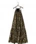 CITYSHOP（シティショップ）の古着「GOLD LAME DRESS」｜ゴールド