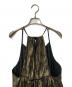 中古・古着 CITYSHOP (シティショップ) GOLD LAME DRESS ゴールド サイズ:Free：10000円