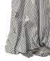 中古・古着 ne quittez pas (ヌキテパ) Poplin Foil Print Balloon Top ホワイト×ブルー サイズ:Free 未使用品：18000円