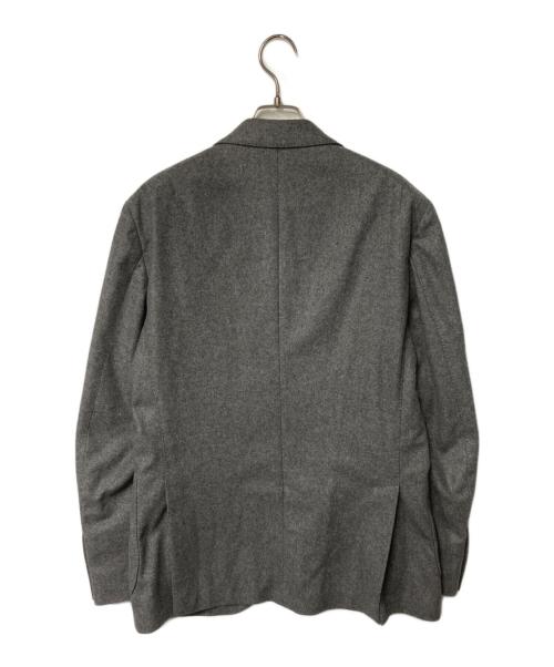 LARDINI（ラルディーニ）LARDINI (ラルディーニ) カシミヤウール段返りBジャケット グレー サイズ:48の古着・服飾アイテム