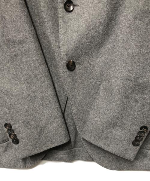 LARDINI（ラルディーニ）LARDINI (ラルディーニ) カシミヤウール段返りBジャケット グレー サイズ:48の古着・服飾アイテム