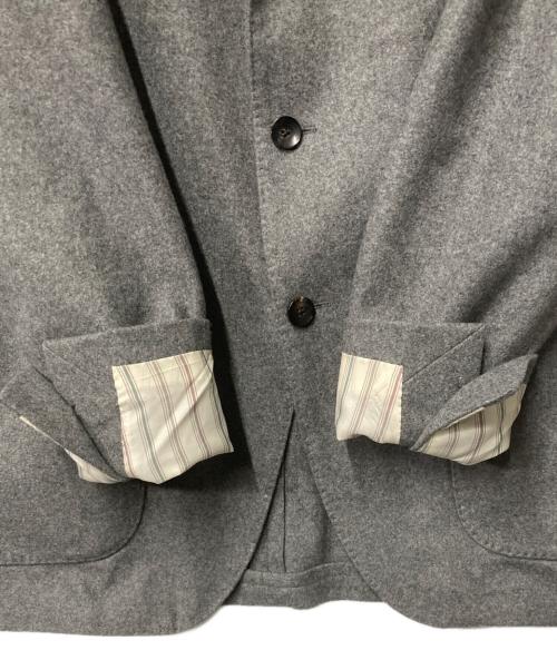 LARDINI（ラルディーニ）LARDINI (ラルディーニ) カシミヤウール段返りBジャケット グレー サイズ:48の古着・服飾アイテム