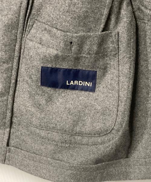 LARDINI（ラルディーニ）LARDINI (ラルディーニ) カシミヤウール段返りBジャケット グレー サイズ:48の古着・服飾アイテム