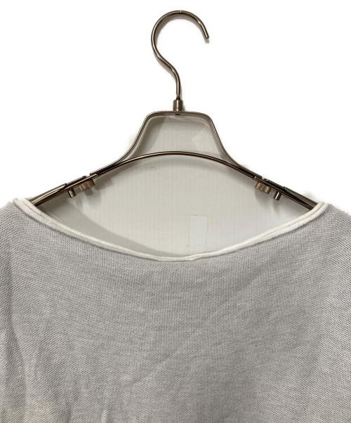 CHANEL（シャネル）CHANEL (シャネル) クルーネックニット ライトグレー サイズ:38の古着・服飾アイテム