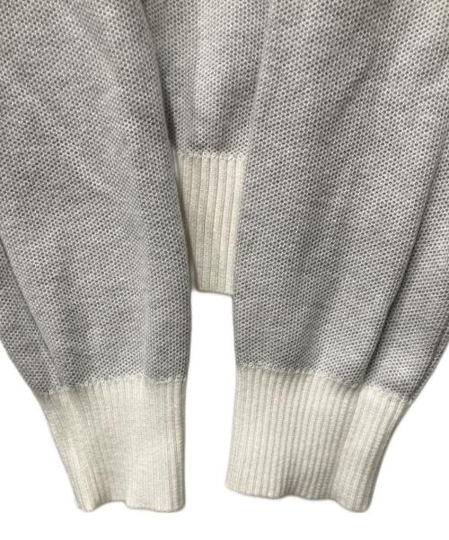 CHANEL（シャネル）CHANEL (シャネル) クルーネックニット ライトグレー サイズ:38の古着・服飾アイテム