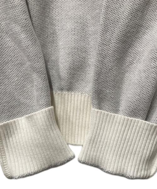 CHANEL（シャネル）CHANEL (シャネル) クルーネックニット ライトグレー サイズ:38の古着・服飾アイテム