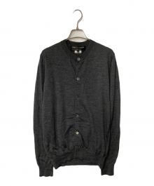 COMME des GARCONS HOMME PLUS（コムデギャルソンオムプリュス）の古着「ウールニットカーディガン」｜グレー