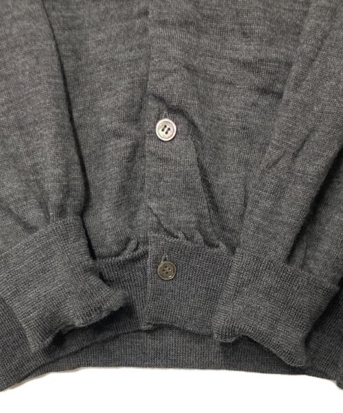 COMME des GARCONS HOMME PLUS（コムデギャルソンオムプリュス）COMME des GARCONS HOMME PLUS (コムデギャルソンオムプリュス) ウールニットカーディガン グレー サイズ:Ｍの古着・服飾アイテム