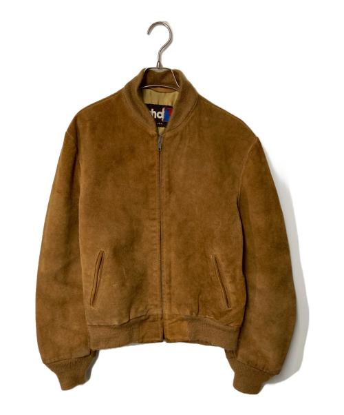 Schott（ショット）Schott (ショット) スエードボンバージャケット ブラウン サイズ:40の古着・服飾アイテム