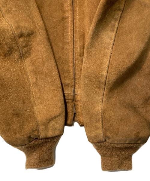 Schott（ショット）Schott (ショット) スエードボンバージャケット ブラウン サイズ:40の古着・服飾アイテム