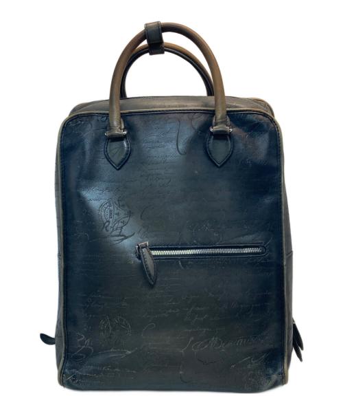 Berluti（ベルルッティ）Berluti (ベルルッティ) 2WAYトートバッグ ブラウンの古着・服飾アイテム
