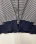 中古・古着 JOHN SMEDLEY (ジョンスメドレー) ボーダーニットカーディガン ネイビー×ホワイト サイズ:S：7000円