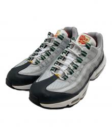 NIKE（ナイキ）の古着「AIR MAX 95 PURE PLATINUM/GORGE GREEN」｜グレー×グリーン