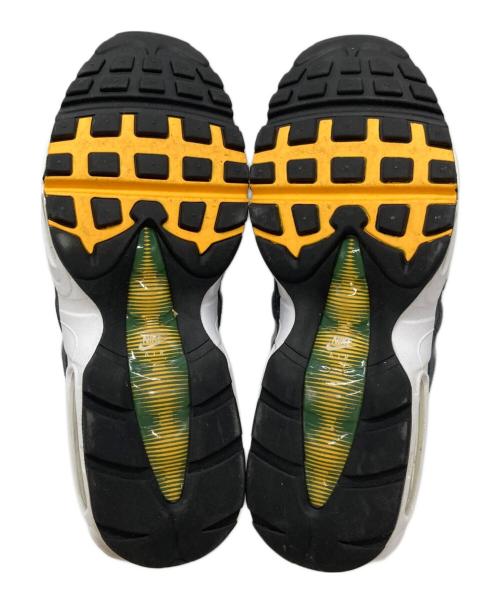 NIKE（ナイキ）NIKE (ナイキ) AIR MAX 95 PURE PLATINUM/GORGE GREEN グレー×グリーン サイズ:US8.5/UK7.5/EUR42/CM26.5/BR40/CN265の古着・服飾アイテム
