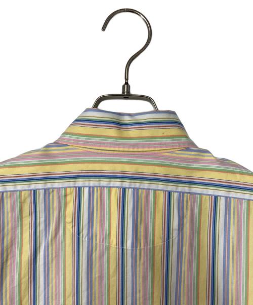 RALPH LAUREN（ラルフローレン）RALPH LAUREN (ラルフローレン) ストライプシャツ イエロー サイズ:SIZE7の古着・服飾アイテム