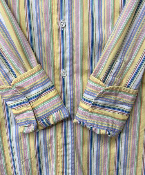 RALPH LAUREN（ラルフローレン）RALPH LAUREN (ラルフローレン) ストライプシャツ イエロー サイズ:SIZE7の古着・服飾アイテム