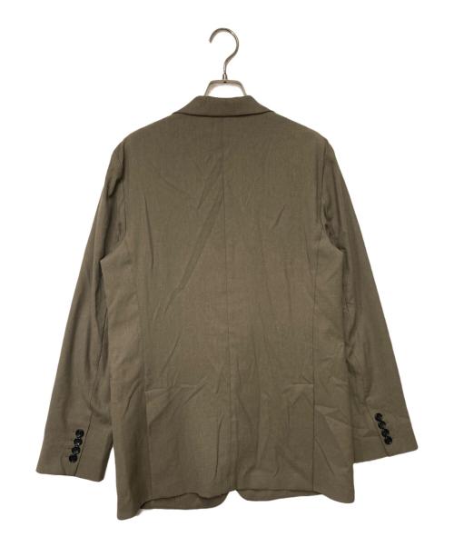 theory（セオリー）theory (セオリー) エコクランチウォッシュテーラードジャケット カーキ サイズ:2の古着・服飾アイテム