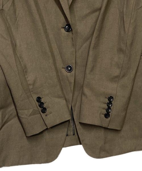 theory（セオリー）theory (セオリー) エコクランチウォッシュテーラードジャケット カーキ サイズ:2の古着・服飾アイテム